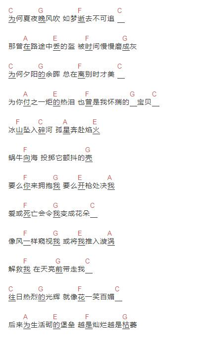 玫瑰窃贼吉他谱,简单原版指弹曲谱,柳爽高清六线乐谱