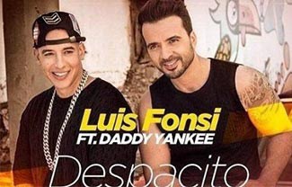 Despacito吉他谱,原版贾斯汀比伯歌曲,简单指弹曲谱,高清六线乐谱