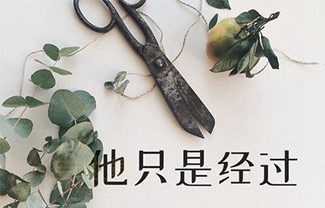 他只是经过吉他谱,原版Felix歌曲,简单C调指弹曲谱,高清六线乐谱