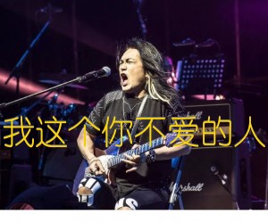 我这个你不爱的人吉他谱,原版歌曲,简单D调弹唱教学,六线谱指弹简谱2张图