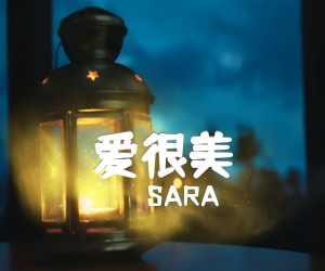 SARA&刘佳爱很美吉他谱,原版歌曲,简单E调弹唱教学,六线谱指弹简谱6张图