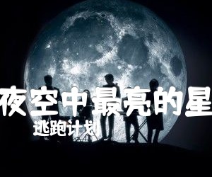 逃跑计划夜空中最亮的星吉他谱,原版歌曲,简单B调弹唱教学,六线谱指弹简谱4张图