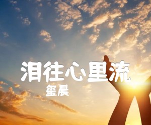 泪往心里流吉他谱,原版歌曲,简单A调弹唱教学,六线谱指弹简谱1张图