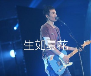 生如夏花吉他谱,原版歌曲,简单未知调弹唱教学,六线谱指弹简谱2张图