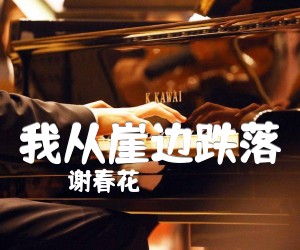 我从崖边跌落吉他谱,原版歌曲,简单C调弹唱教学,六线谱指弹简谱3张图