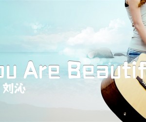 YouAreBeautiful吉他谱,原版歌曲,简单C调弹唱教学,六线谱指弹简谱2张图