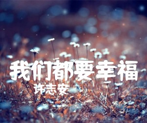 我们都要幸福吉他谱,原版歌曲,简单C调弹唱教学,六线谱指弹简谱2张图