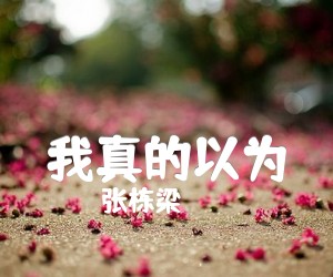 我真的以为吉他谱,原版歌曲,简单C调弹唱教学,六线谱指弹简谱1张图